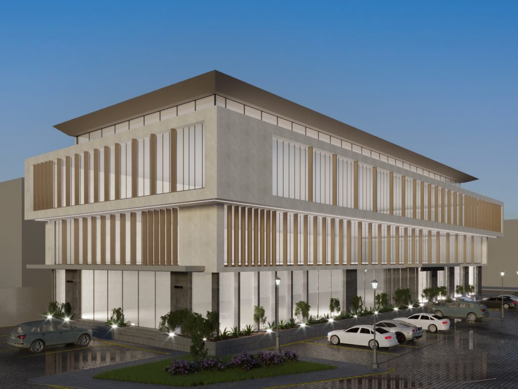 مبنى تجاري اداري